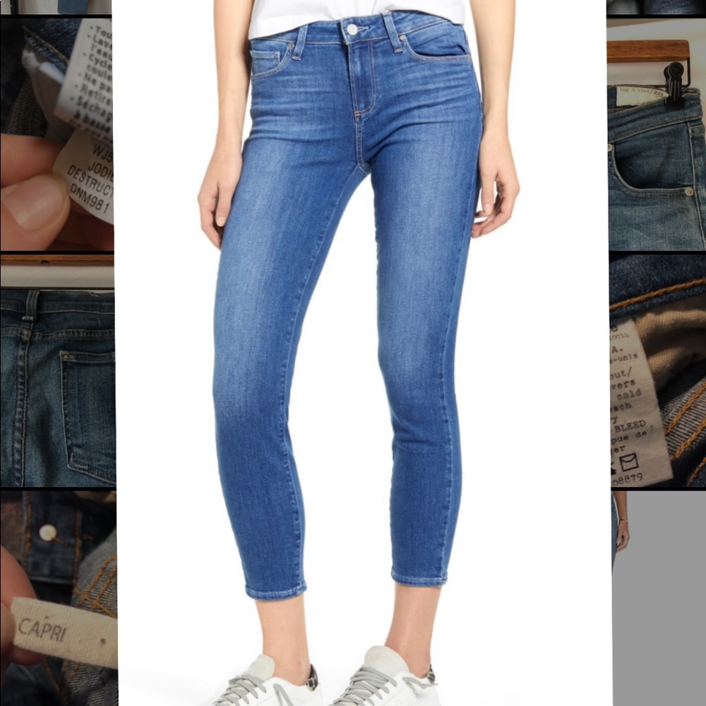 PAIGE verdugo crop skinny jeans